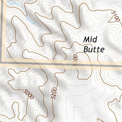 43107NW Page 35 Nowater Creek Topo Preview 2