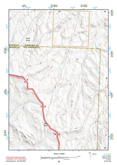 43107NW Page 37 Nowater Creek Topo Preview 1