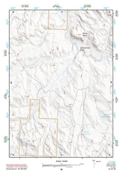 43107NW Page 39 Nowater Creek Topo Preview 1