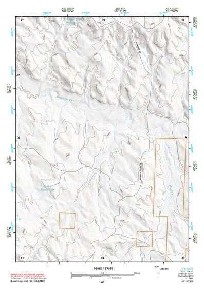43107NW Page 40 Nowater Creek Topo Preview 1