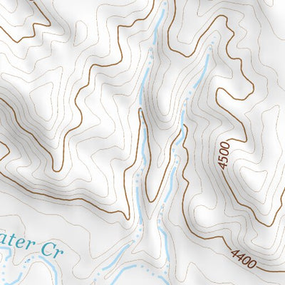 43107NW Page 40 Nowater Creek Topo Preview 3