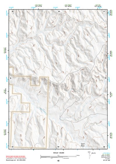 43107NW Page 42 Nowater Creek Topo Preview 1