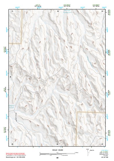 43107NW Page 44 Nowater Creek Topo Preview 1