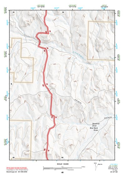 43107NW Page 48 Nowater Creek Topo Preview 1