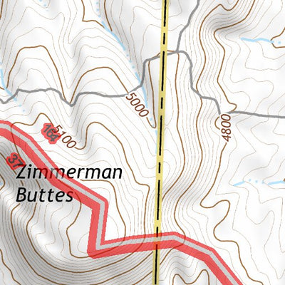 43107NW Page 50 Nowater Creek Topo Preview 3