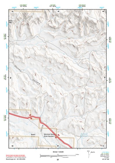 43107NW Page 57 Nowater Creek Topo Preview 1