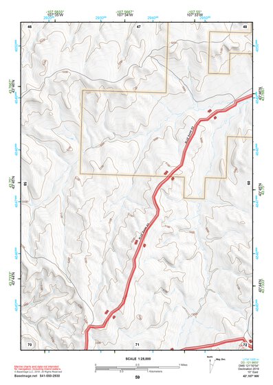43107NW Page 59 Nowater Creek Topo Preview 1