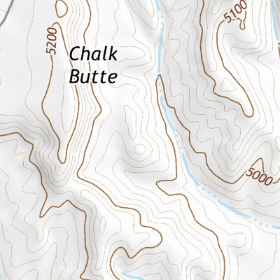 43107NW Page 60 Nowater Creek Topo Preview 3