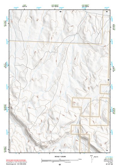 43107NW Page 61 Nowater Creek Topo Preview 1