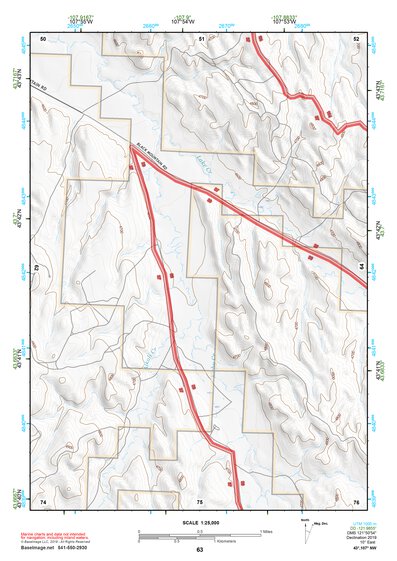 43107NW Page 63 Nowater Creek Topo Preview 1
