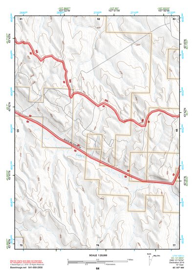 43107NW Page 64 Nowater Creek Topo Preview 1