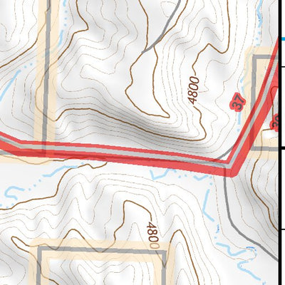 43107NW Page 64 Nowater Creek Topo Preview 3