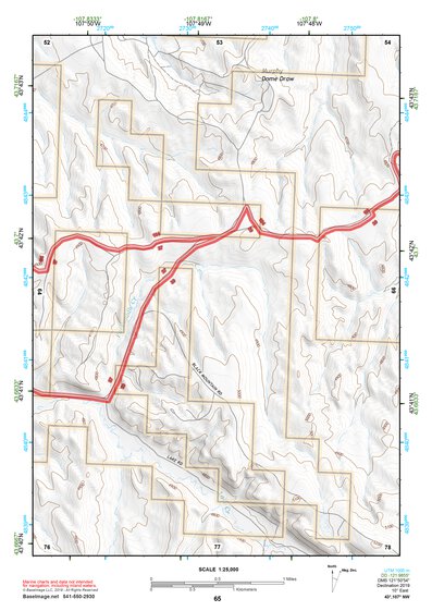 43107NW Page 65 Nowater Creek Topo Preview 1