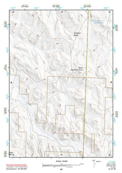 43107NW Page 67 Nowater Creek Topo Preview 1