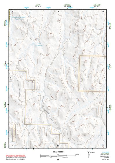 43107NW Page 68 Nowater Creek Topo Preview 1