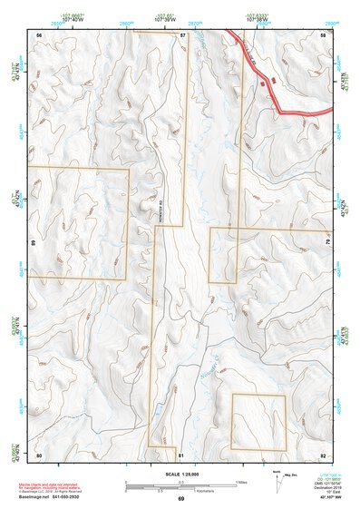 43107NW Page 69 Nowater Creek Topo Preview 1