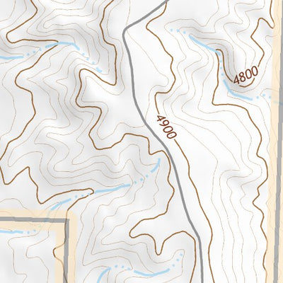 43107NW Page 69 Nowater Creek Topo Preview 3