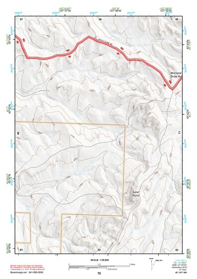 43107NW Page 70 Nowater Creek Topo Preview 1