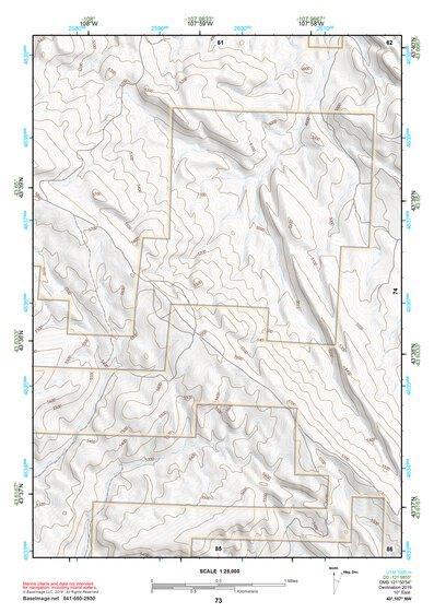 43107NW Page 73 Nowater Creek Topo Preview 1