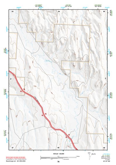 43107NW Page 76 Nowater Creek Topo Preview 1