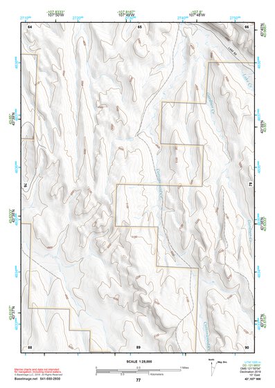 43107NW Page 77 Nowater Creek Topo Preview 1