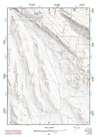 43107NW Page 78 Nowater Creek Topo Preview 1