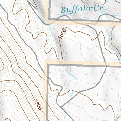 43107NW Page 86 Nowater Creek Topo Preview 2