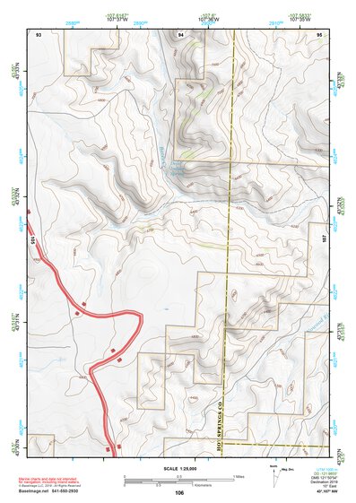43107NW Page 106 Nowater Creek Topo Preview 1