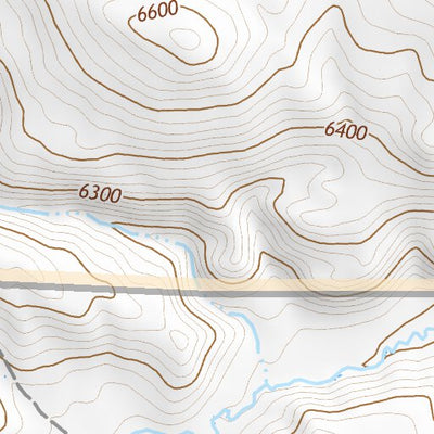 43107NW Page 107 Nowater Creek Topo Preview 3