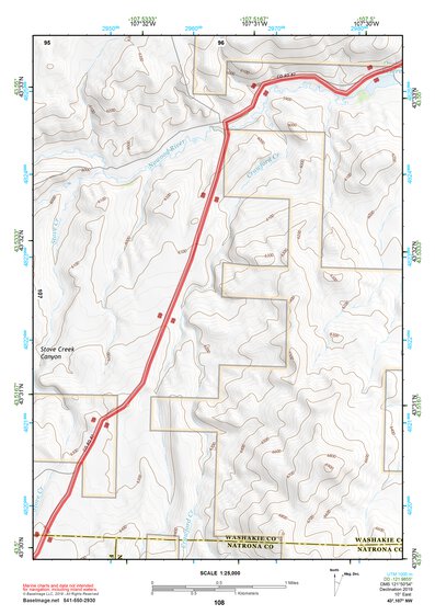 43107NW Page 108 Nowater Creek Topo Preview 1