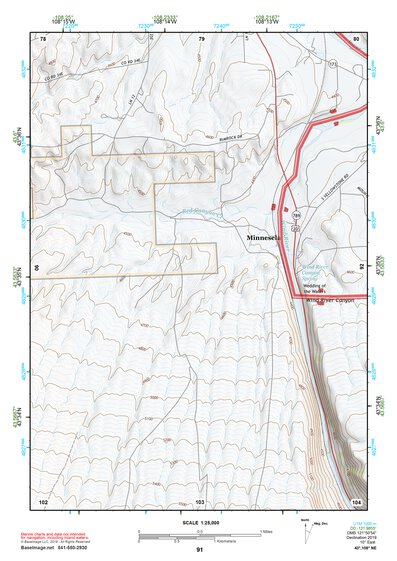 43108NE Page 91 Thermopolis Topo Preview 1