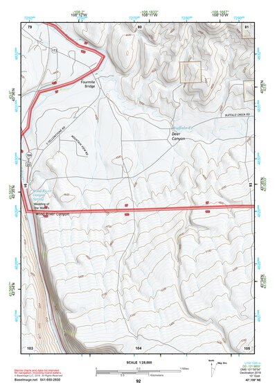 43108NE Page 92 Thermopolis Topo Preview 1