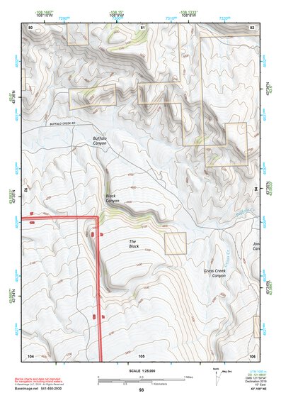43108NE Page 93 Thermopolis Topo Preview 1