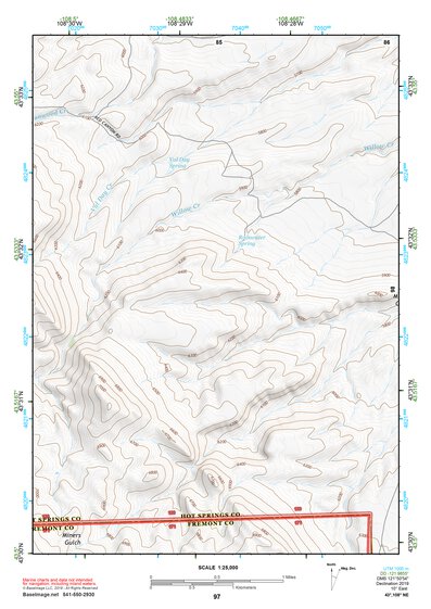 43108NE Page 97 Thermopolis Topo Preview 1
