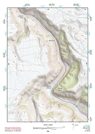 43108NE Page 104 Thermopolis Topo Preview 1