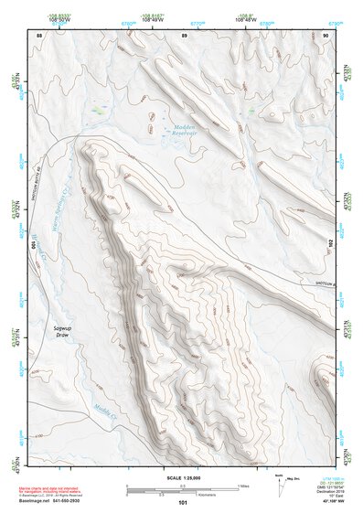 43108NW Page 101 Thermopolis Topo Preview 1