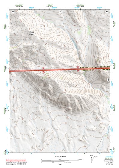 43108NW Page 105 Thermopolis Topo Preview 1