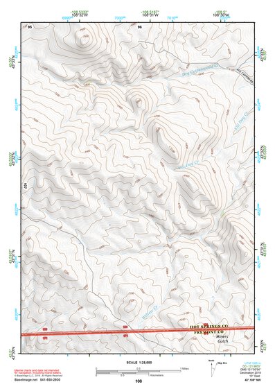 43108NW Page 108 Thermopolis Topo Preview 1