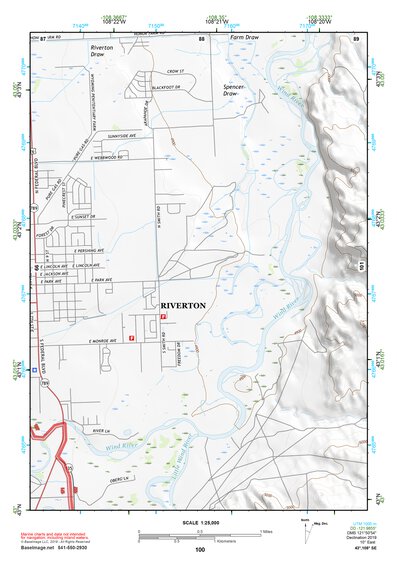 43108SE Page 100 Riverton Topo Preview 1