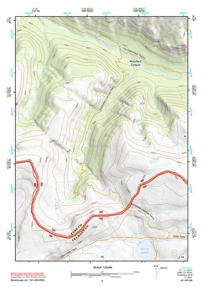 43109NW Page 1 The Ramshorn Topo Preview 1