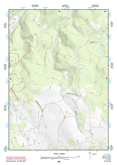 43109NW Page 100 The Ramshorn Topo Preview 1