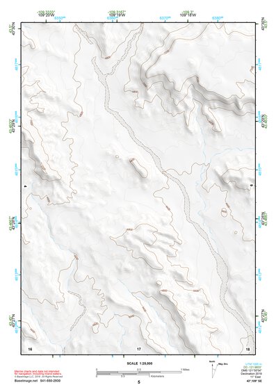 43109SE Page 5 Gannett Peak Topo Preview 1