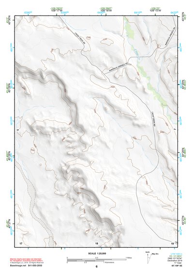 43109SE Page 6 Gannett Peak Topo Preview 1