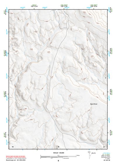 43109SE Page 8 Gannett Peak Topo Preview 1