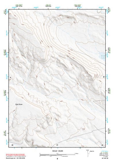 43109SE Page 9 Gannett Peak Topo Preview 1