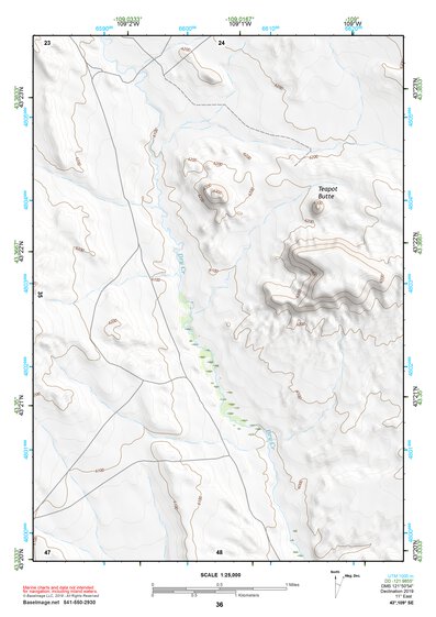 43109SE Page 36 Gannett Peak Topo Preview 1