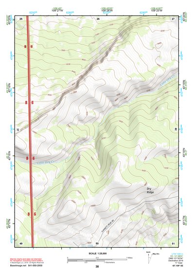 43109SE Page 38 Gannett Peak Topo Preview 1