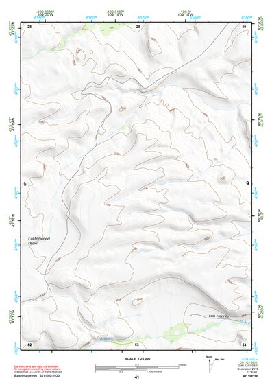 43109SE Page 41 Gannett Peak Topo Preview 1