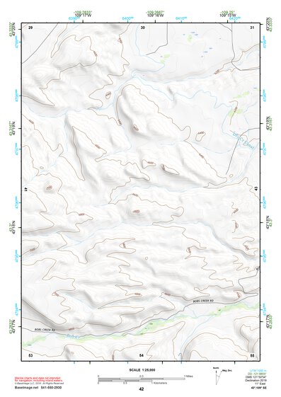 43109SE Page 42 Gannett Peak Topo Preview 1
