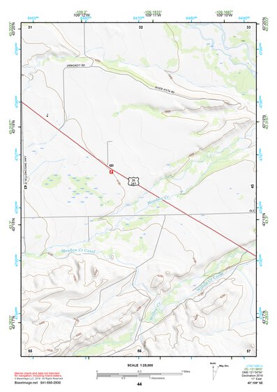 43109SE Page 44 Gannett Peak Topo Preview 1